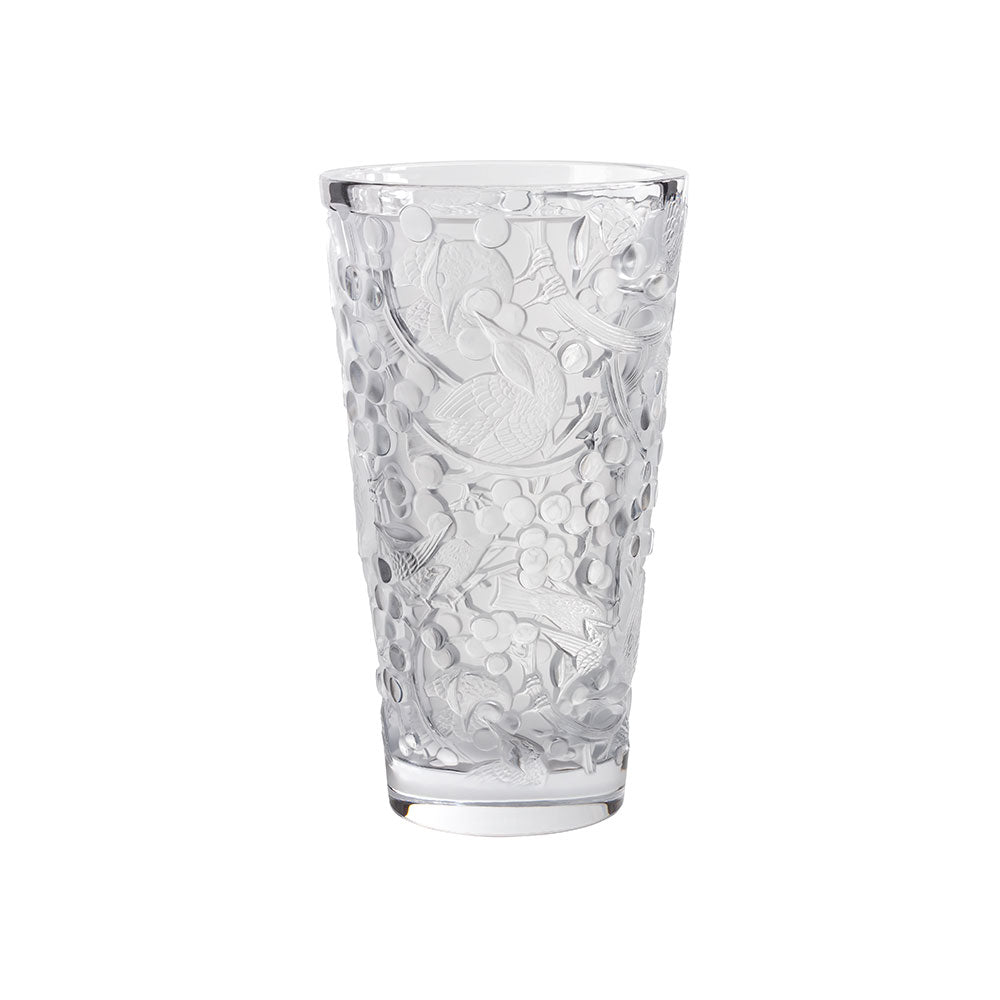 Lalique Lalique Merles et Raisins Large Vase Vase - FormFluent Sydney Australia
