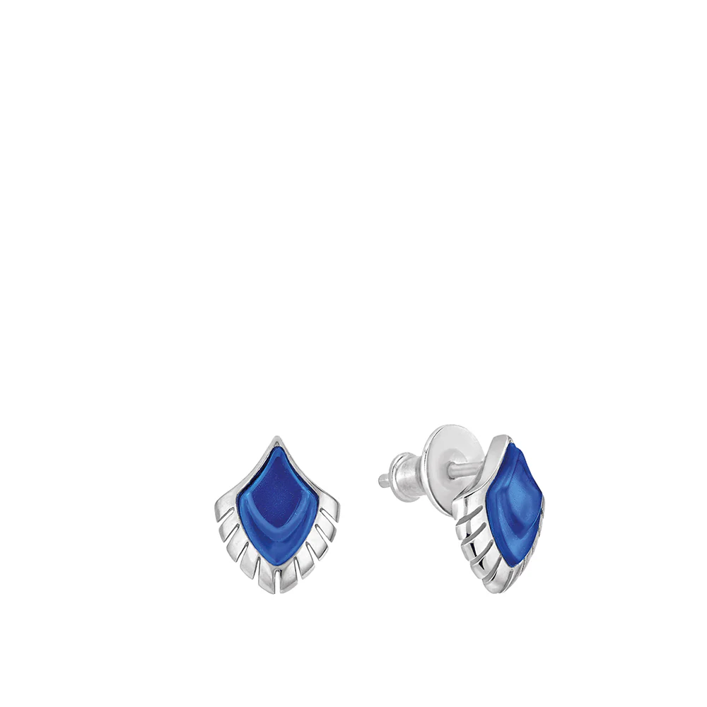 Buy Authentic Lalique Lalique Paon Earrings - FormFluent Sydney Australia