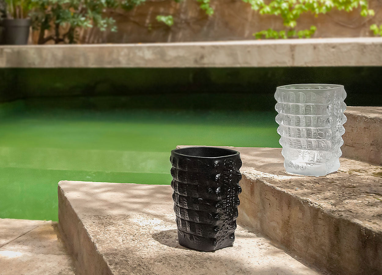 Lalique Lalique Croco Vase Vase - FormFluent Sydney Australia