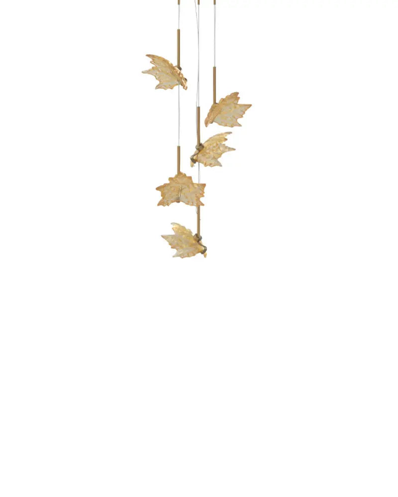 Lalique Champs-Élysées Liana Medium Size 5 Leaves Lighting by Lalique at FormFluent