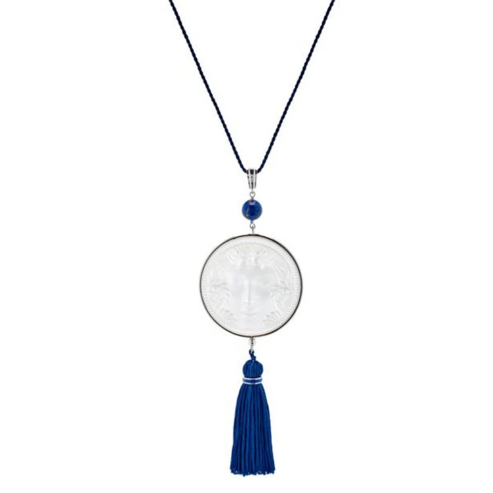 Buy Authentic Lalique Lalique Aréthuse Round Pendant - FormFluent Sydney Australia