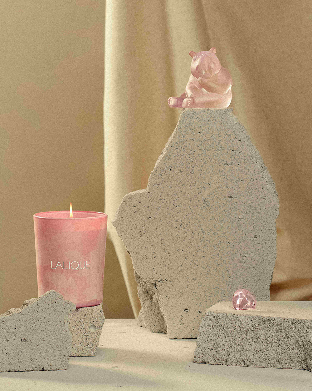 Lalique Panda Sculpture Sculpture  FormFluent