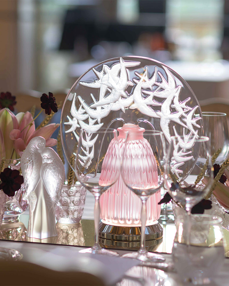 Lalique Hirondelles Cordless Lamp Lighting  FormFluent