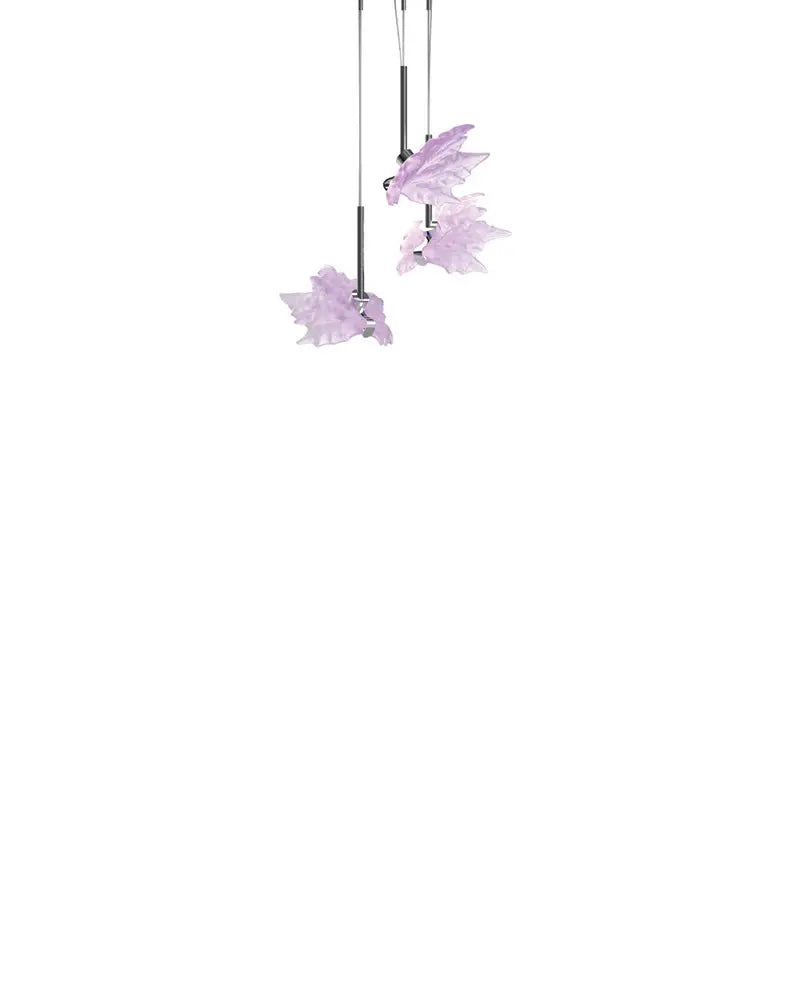 Lalique Champs-Élysées Liana Small Size 3 Leaves Lighting by Lalique at FormFluent