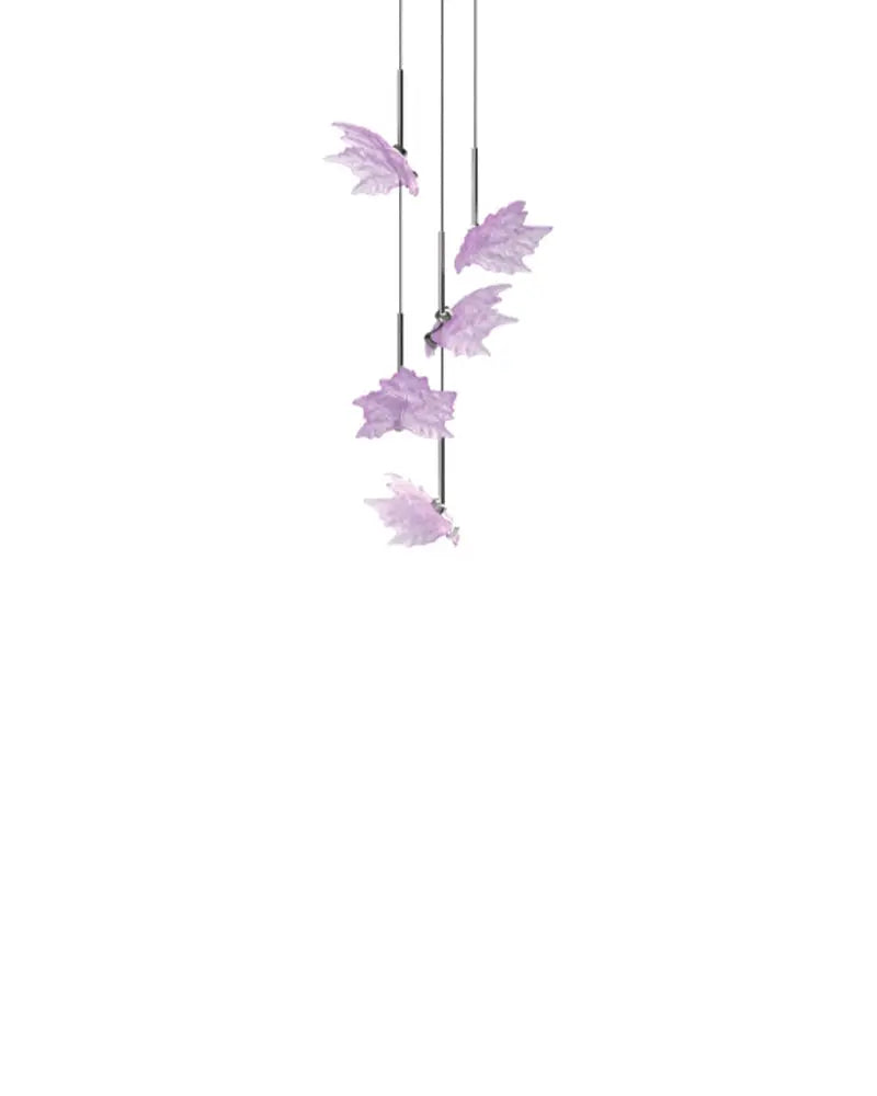 Lalique Champs-Élysées Liana Medium Size 5 Leaves Lighting by Lalique at FormFluent