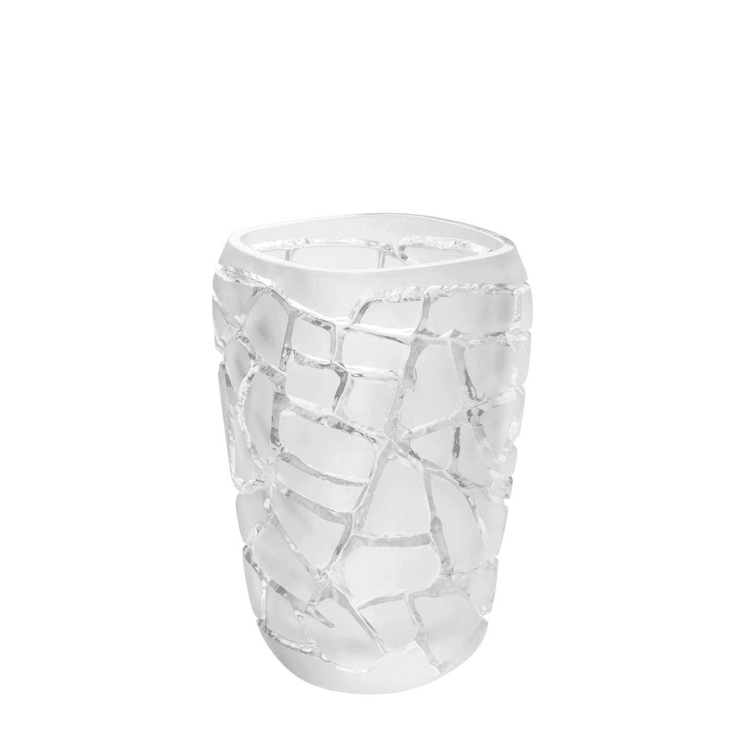 Lalique Magnitude Grand Vase Clear Crystal Vase by Lalique at FormFluent Sydney, Australia