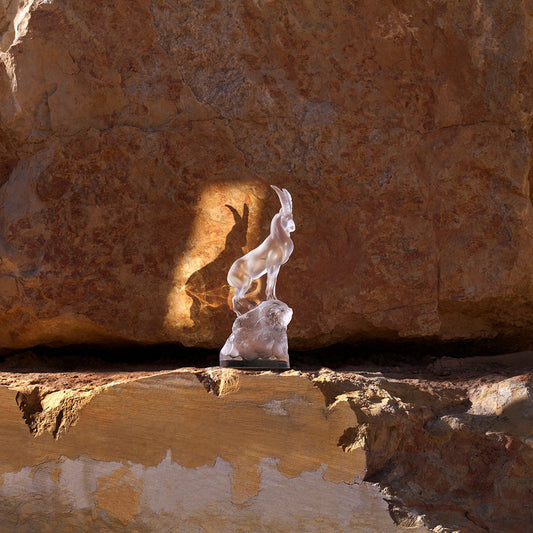 Lalique Ibex Sculpture Sculpture FormFluent