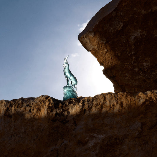 Lalique Ibex Sculpture Sculpture FormFluent