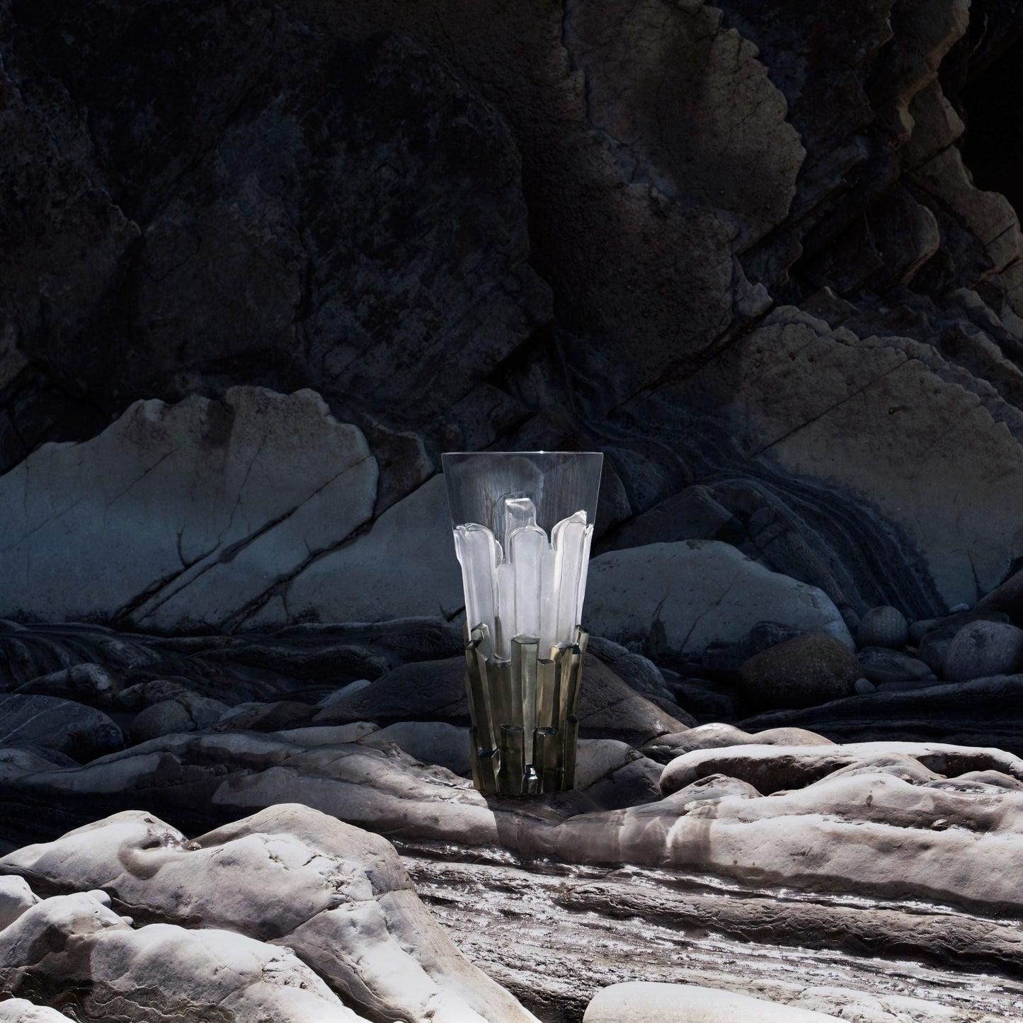 Buy Authentic Lalique Lalique Basalte Vase Limited Edition Vase - FormFluent Sydney Australia