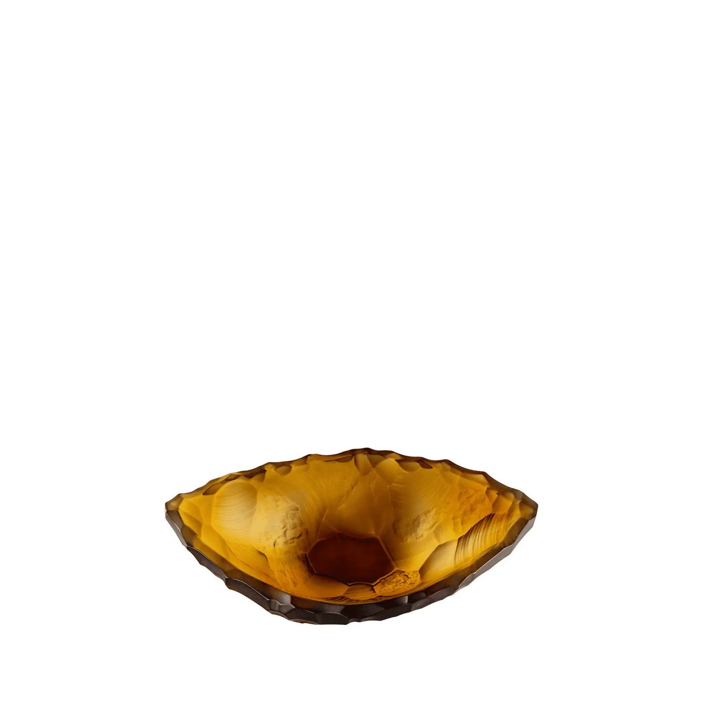 Lalique Silex Bowl Small Size - Canyon Crystal Bowl by Lalique at FormFluent Sydney, Australia