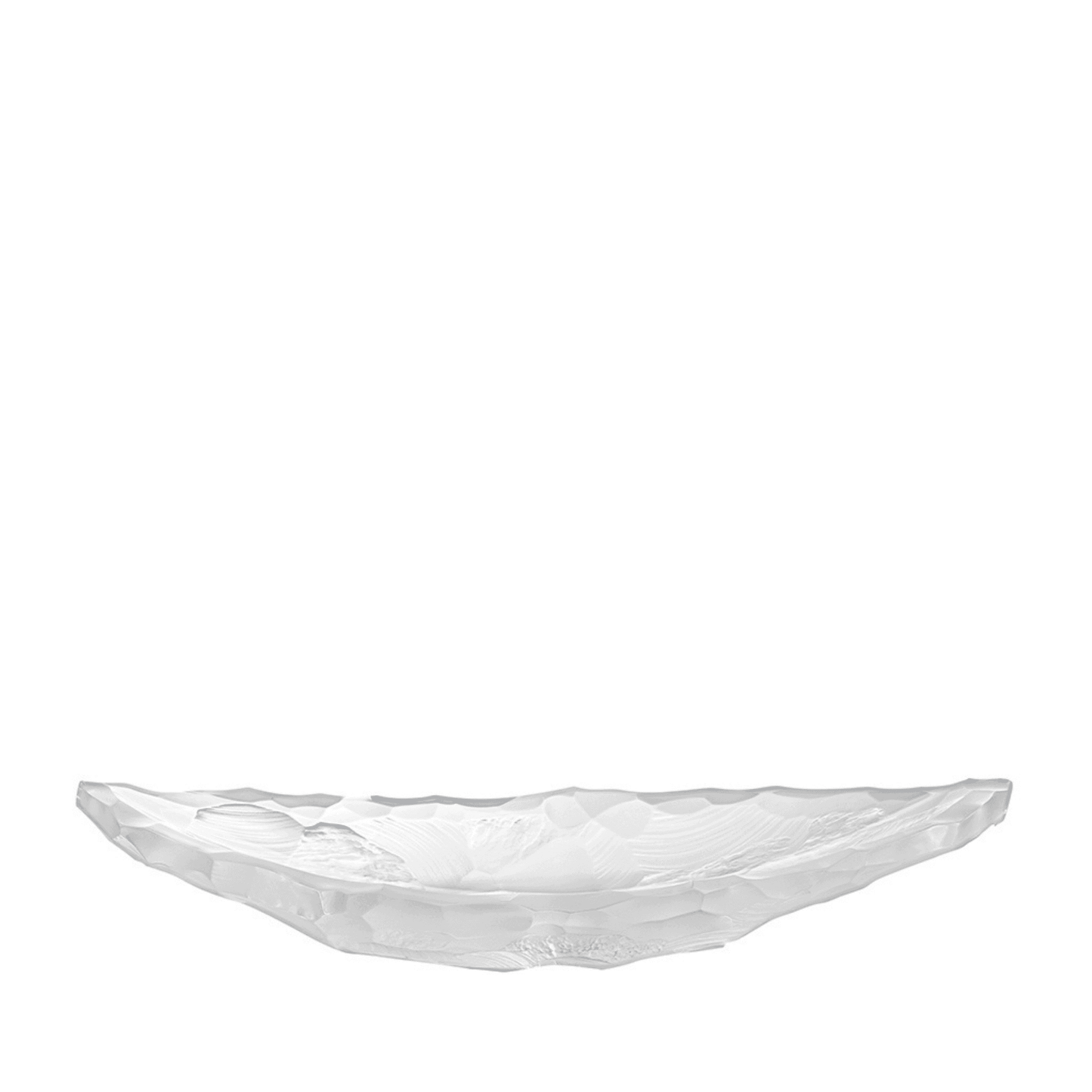 Lalique Silex Bowl - Clear Crystal Bowl by Lalique at FormFluent Sydney, Australia