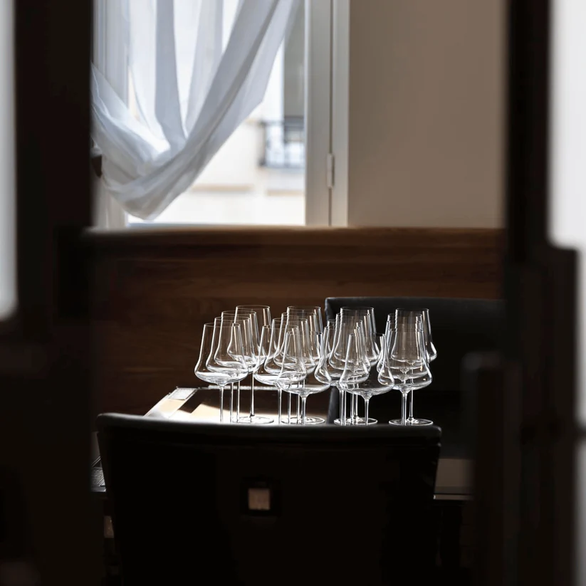 Buy Authentic Lalique Lalique 1er Cru Set of 2 Wine Glasses Barware - FormFluent Sydney Australia