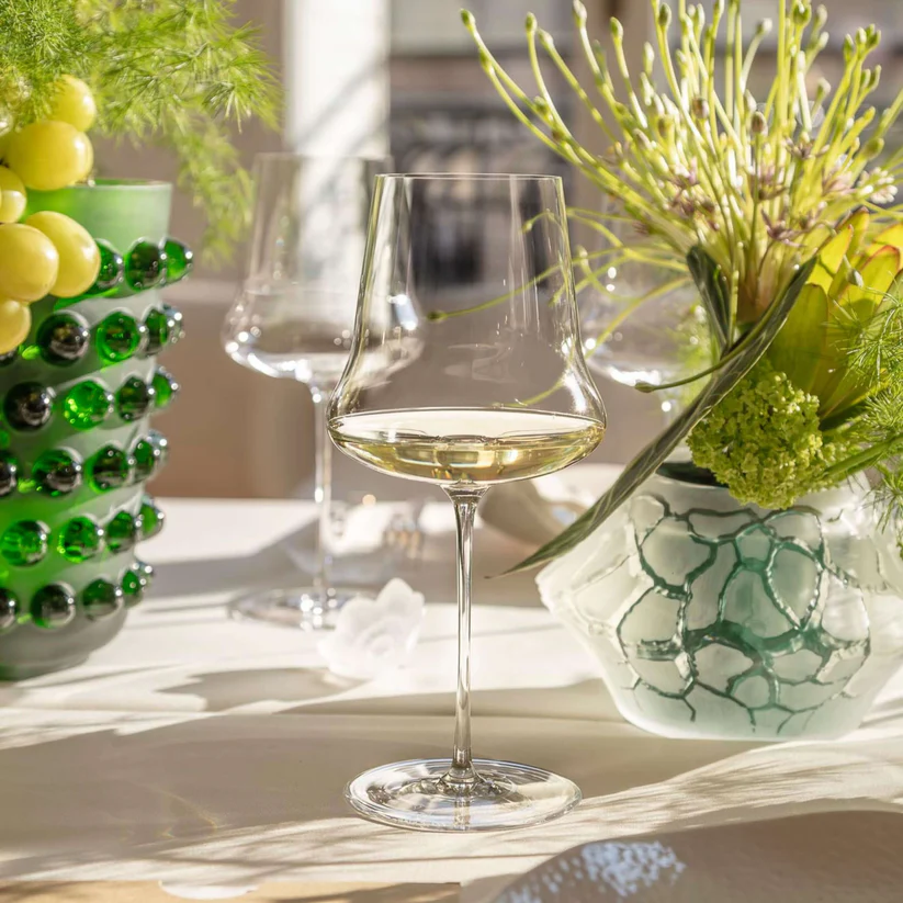 Buy Authentic Lalique Lalique 1er Cru Set of 2 Wine Glasses Barware - FormFluent Sydney Australia