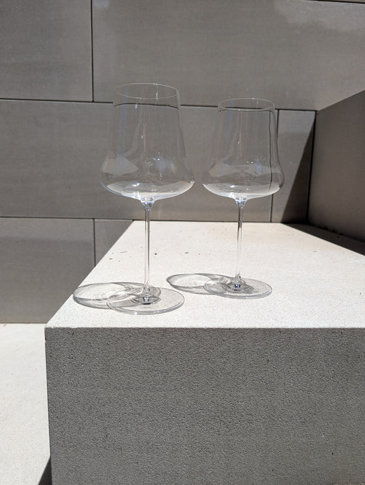 Buy Authentic Lalique Lalique 1er Cru Set of 2 Wine Glasses Barware - FormFluent Sydney Australia