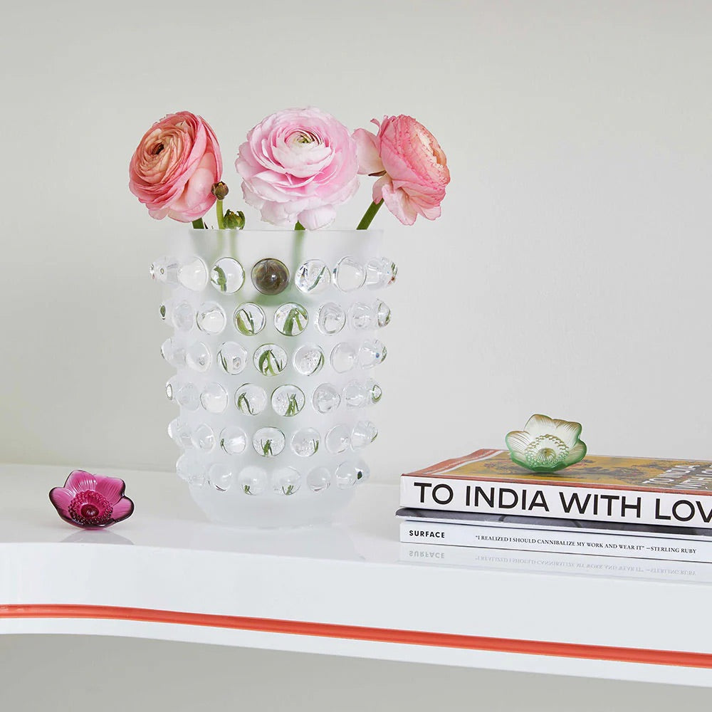 Buy Authentic Lalique Lalique Iconic Mossi Vase Vase - FormFluent Sydney Australia