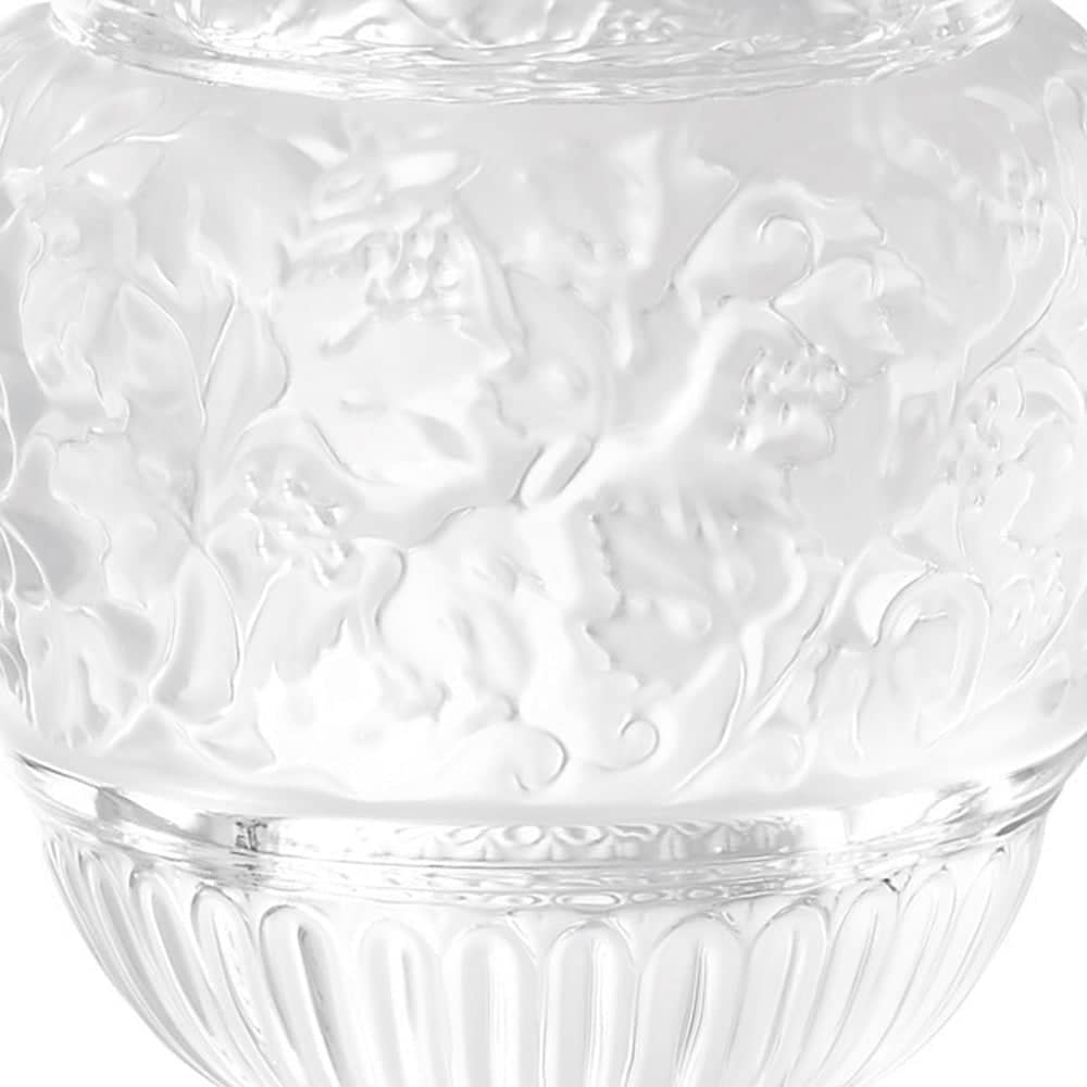 Lalique Versailles vase - Clear Crystal Vase by Lalique at FormFluent Sydney, Australia