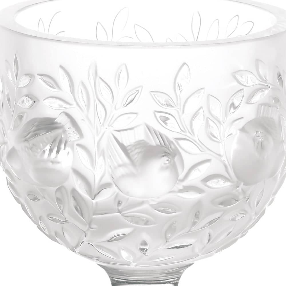 Lalique Elisabeth Vase Clear Crystal Vase by Lalique at FormFluent Sydney, Australia