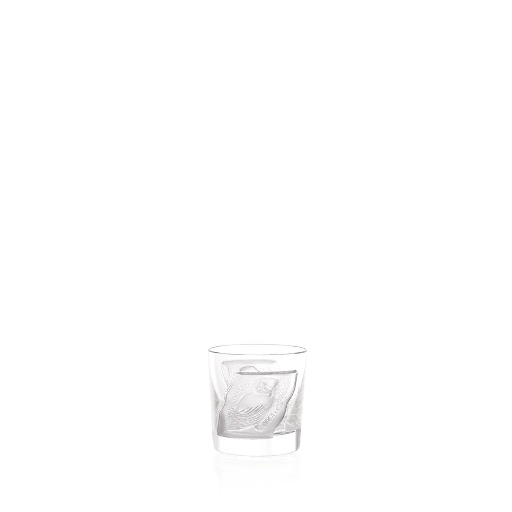 Buy Authentic Lalique Lalique Owl cordial tumbler Glassware - FormFluent Sydney Australia