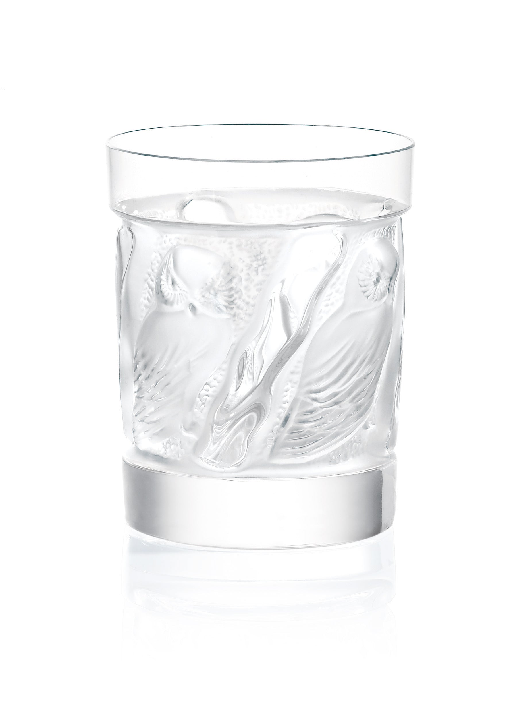 Buy Authentic Lalique Lalique Owl Old Fashion tumbler Glassware - FormFluent Sydney Australia