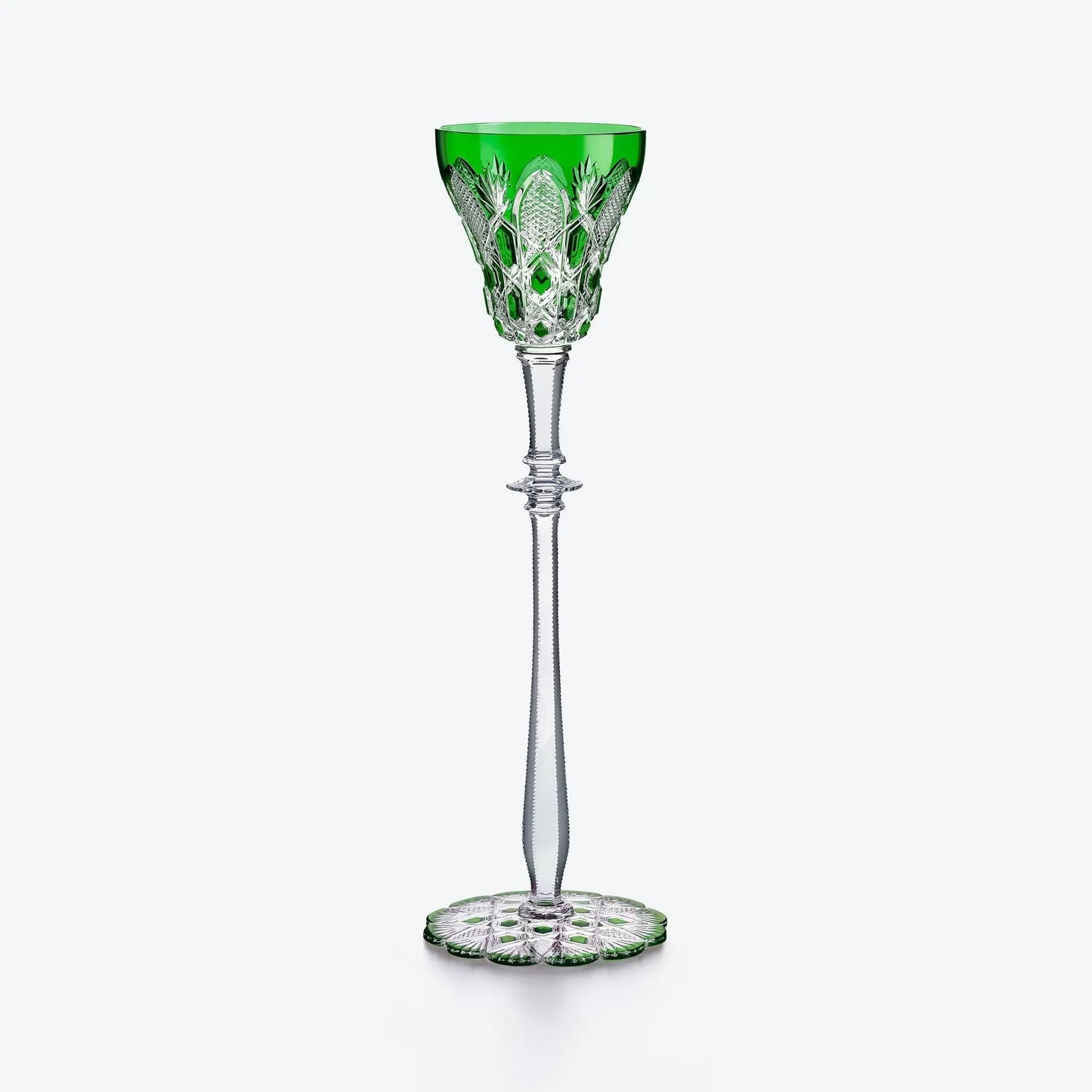 Baccarat Tsar Water Glass Blue Crystal Glassware by Baccarat at FormFluent Sydney, Australia
