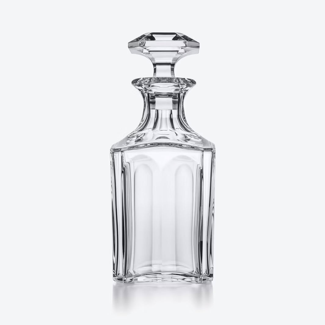 Baccarat Harcourt 1841 Whisky Decanter Clear Crystal Barware by Baccarat at FormFluent