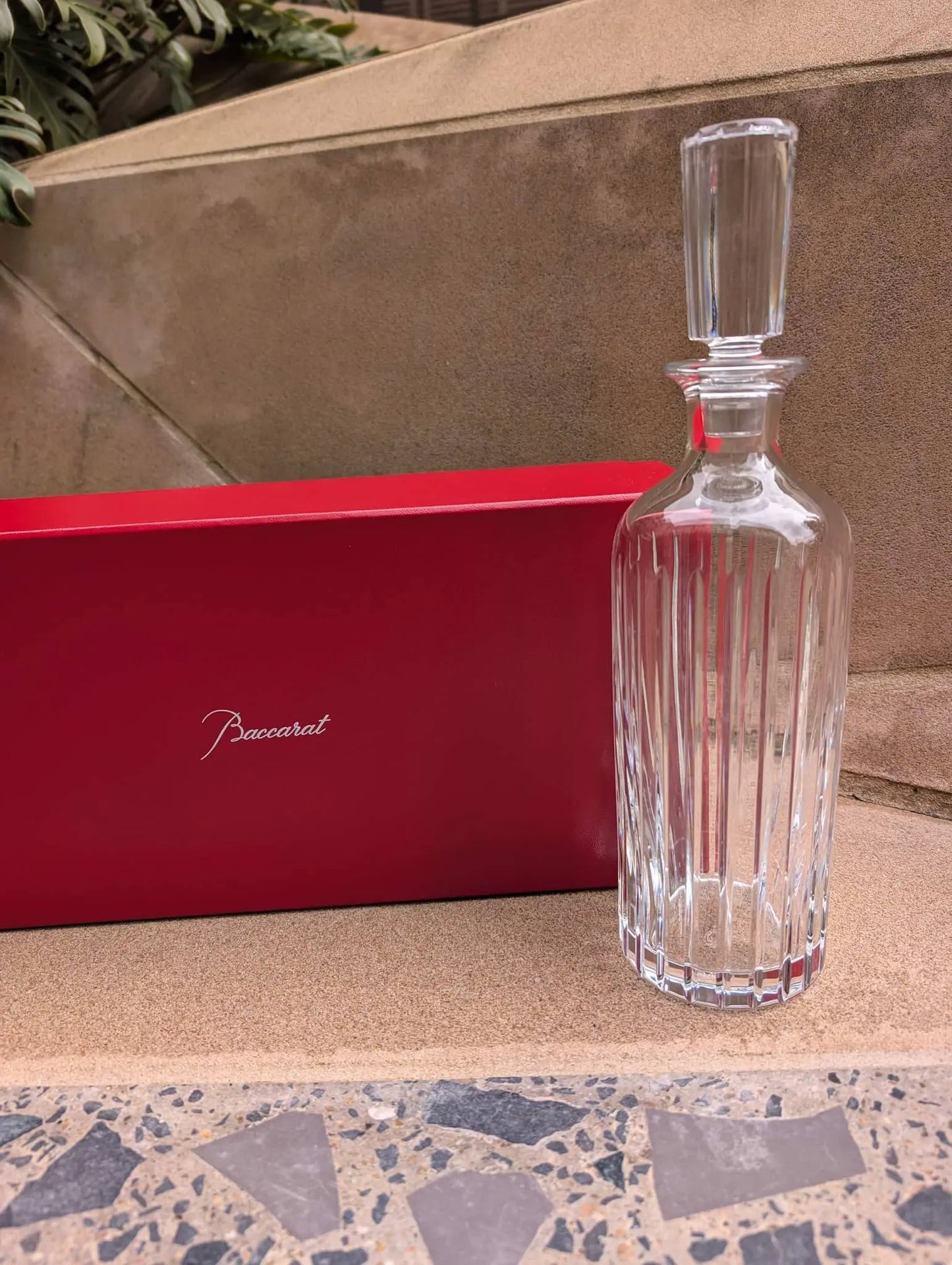 Baccarat Harmonie Round Whisky Decanter Barware by Baccarat at FormFluent Sydney, Australia