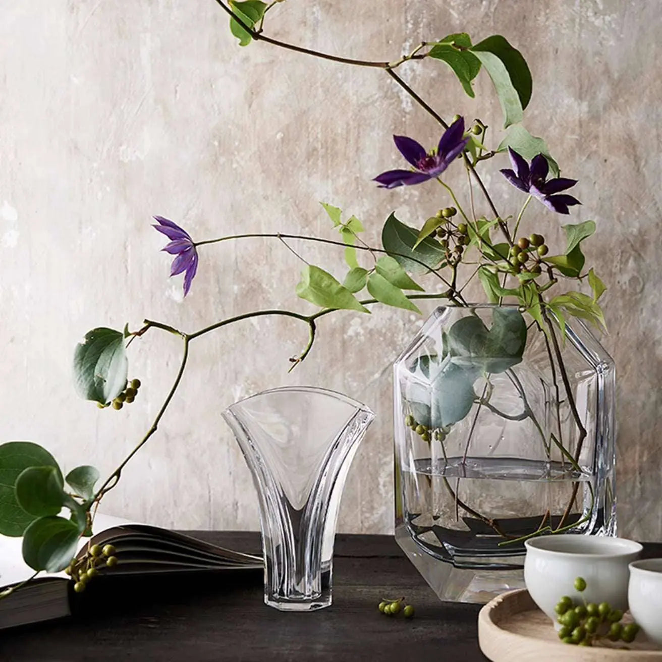 Baccarat Ginkgo Vase S Vase by Baccarat at FormFluent Sydney, Australia