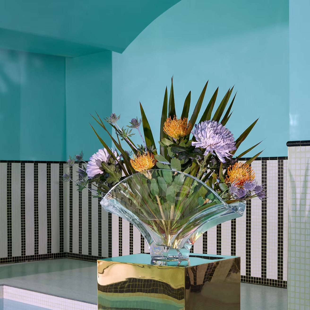 Baccarat Ginkgo Vase XL Vase by Baccarat at FormFluent