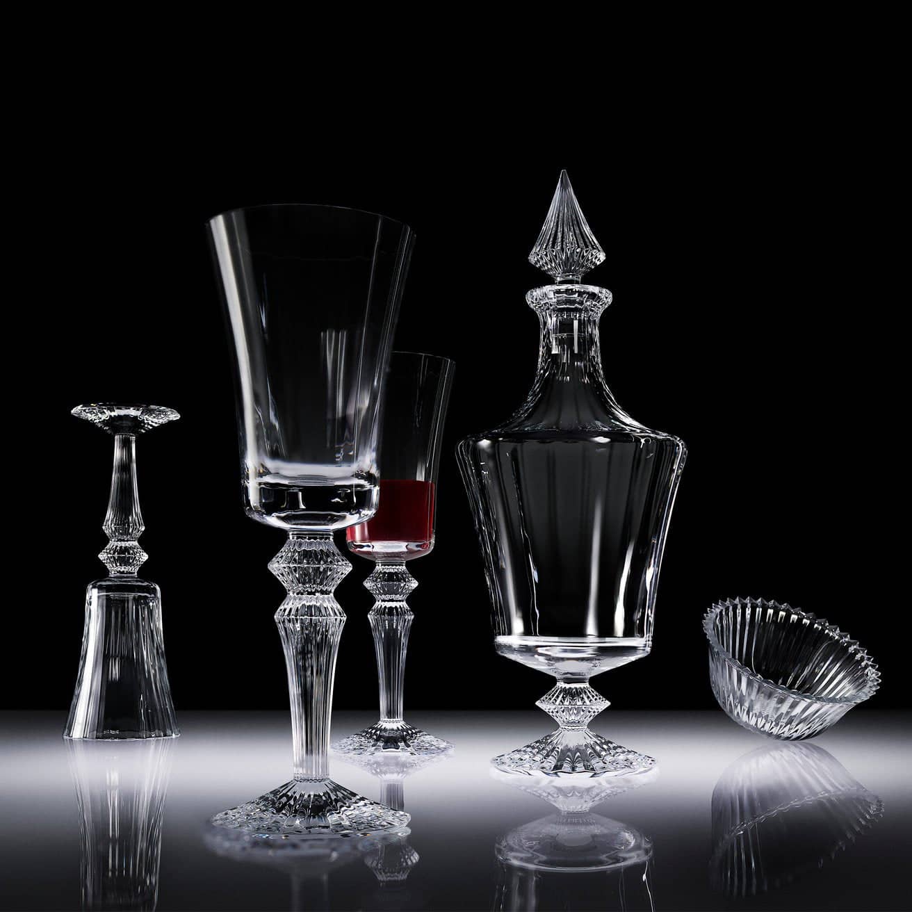 Baccarat Mille Nuits Decanter Barware by Baccarat at FormFluent Sydney, Australia
