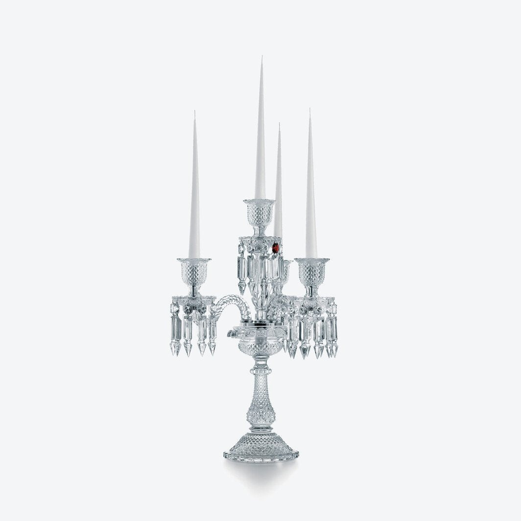 Buy Authentic Baccarat Baccarat Zénith Candelabra (4L) 4 Lights Crystal Candlestick Candle - FormFluent Sydney Australia