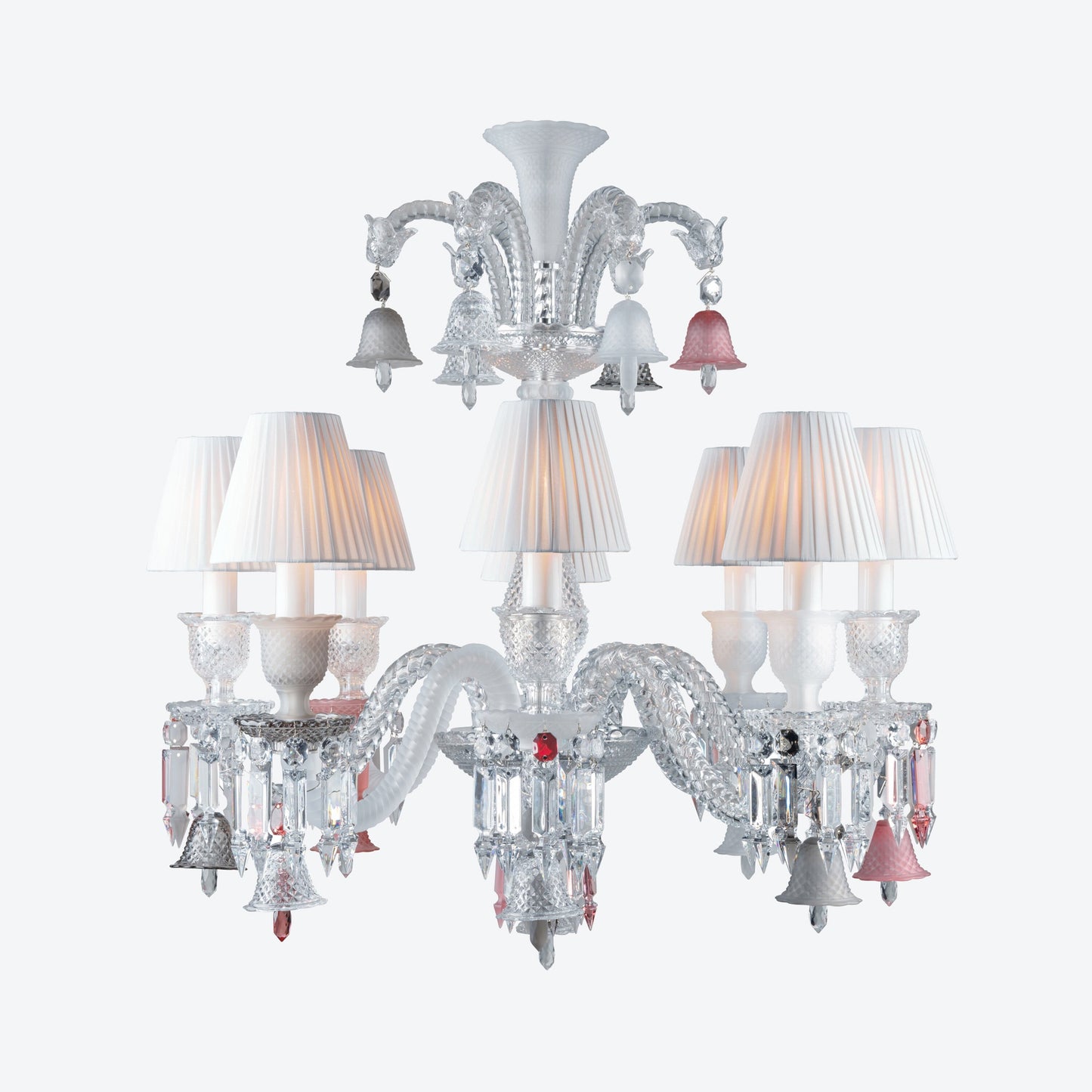 Buy Authentic Baccarat Baccarat Zénith Flou Je te Vois Flou Chandelier (8L) Lighting - FormFluent Sydney Australia