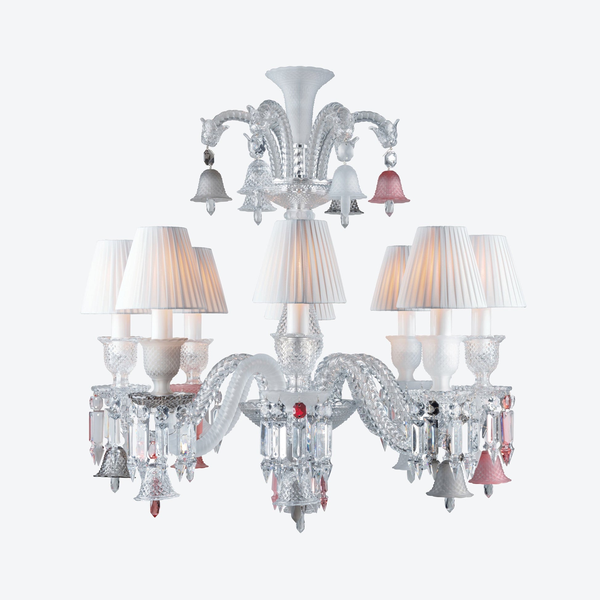 Buy Authentic Baccarat Baccarat Zénith Flou Je te Vois Flou Chandelier (8L) Lighting - FormFluent Sydney Australia