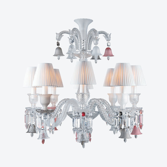 Buy Authentic Baccarat Baccarat Zénith Flou Je te Vois Flou Chandelier (8L) Lighting - FormFluent Sydney Australia