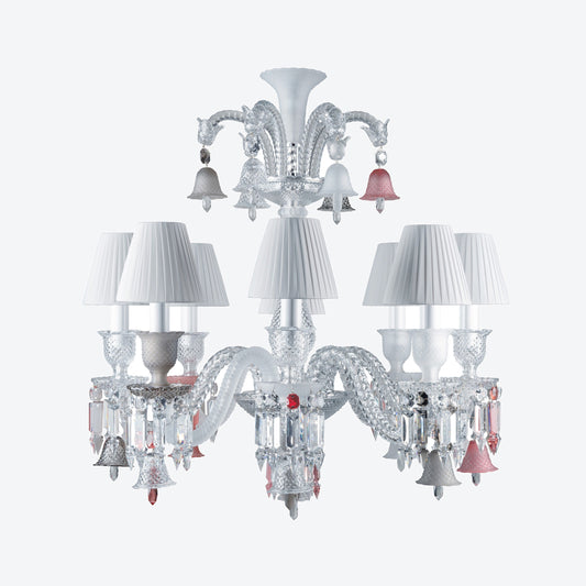 Buy Authentic Baccarat Baccarat Zénith Flou Je te Vois Flou Chandelier (8L) Lighting - FormFluent Sydney Australia