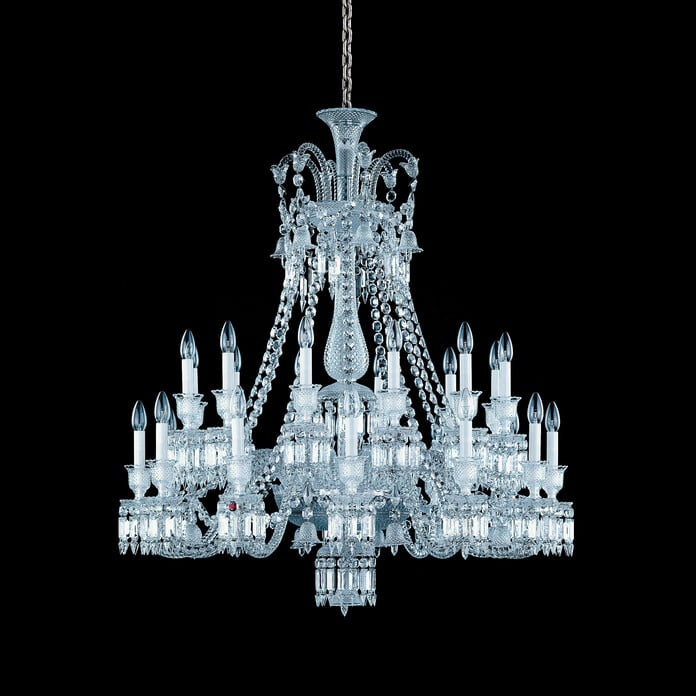 Baccarat Zénith Chandelier Short (24L) Lighting - FormFluent Sydney Australia