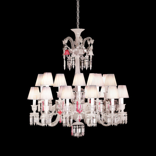 Buy Authentic Baccarat Baccarat Zénith Flou Je te Vois Flou Chandelier (24L) Lighting - FormFluent Sydney Australia