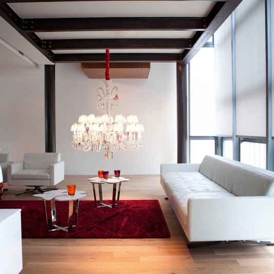 Baccarat Zénith Flou Je te Vois Flou Chandelier (24L) Lighting by Baccarat at FormFluent