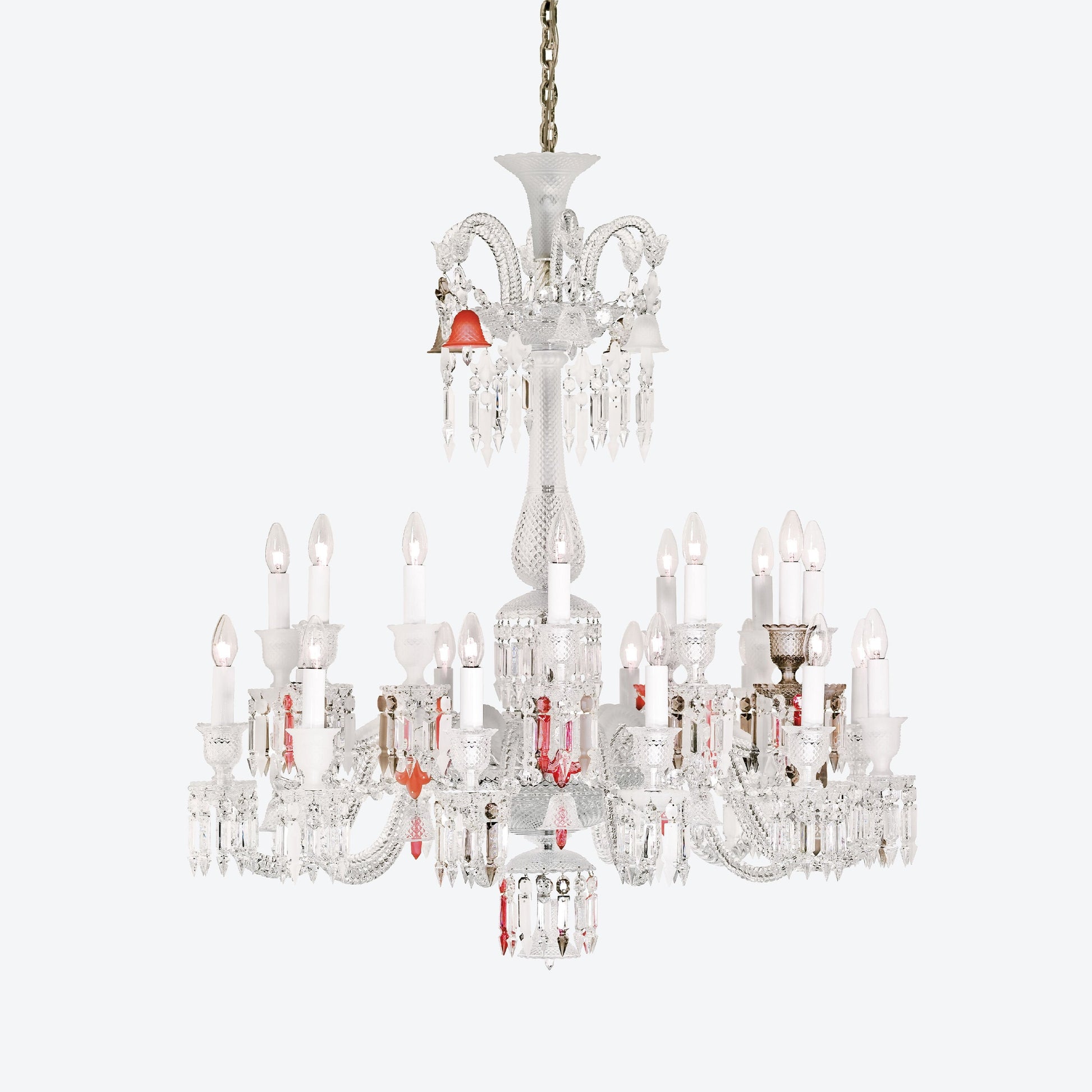 Buy Authentic Baccarat Baccarat Zénith Flou Je te Vois Flou Chandelier (24L) Lighting - FormFluent Sydney Australia