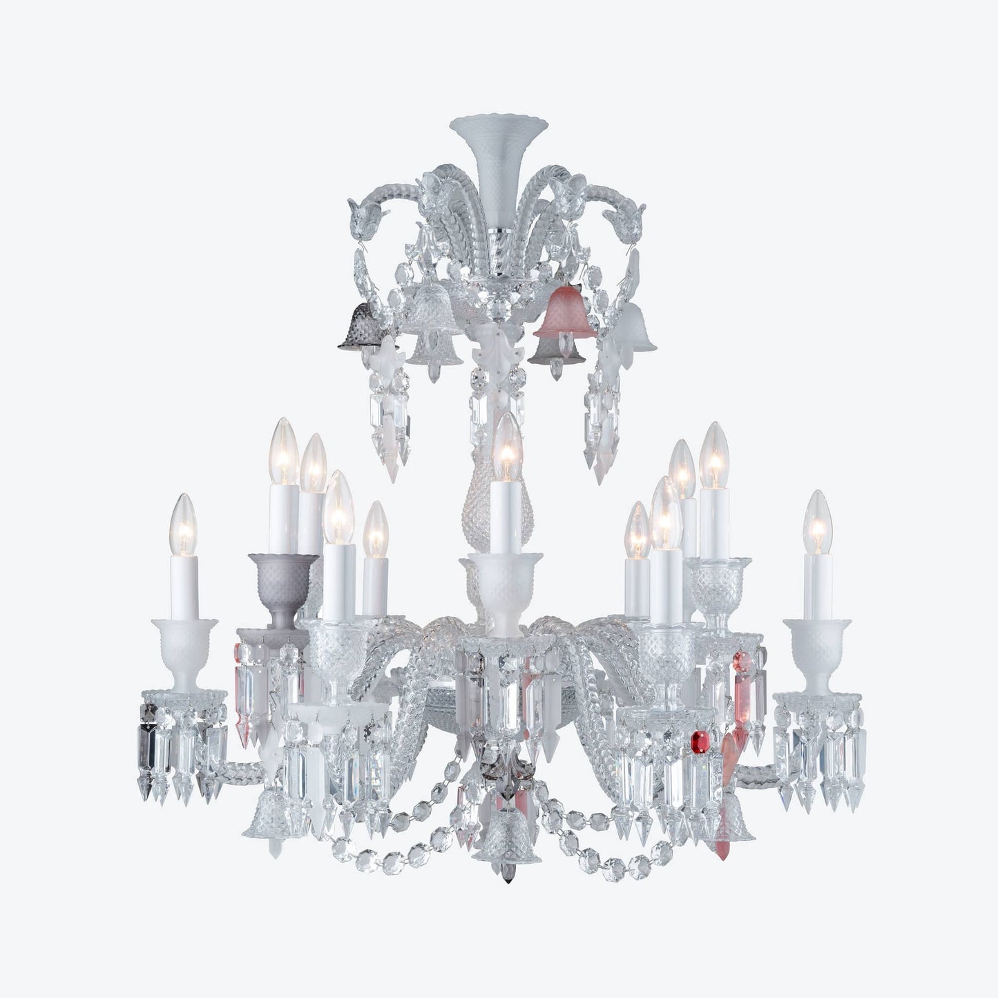 Baccarat Zénith Flou Je te Vois Flou Chandelier (12L) Lighting by Baccarat at FormFluent Sydney, Australia