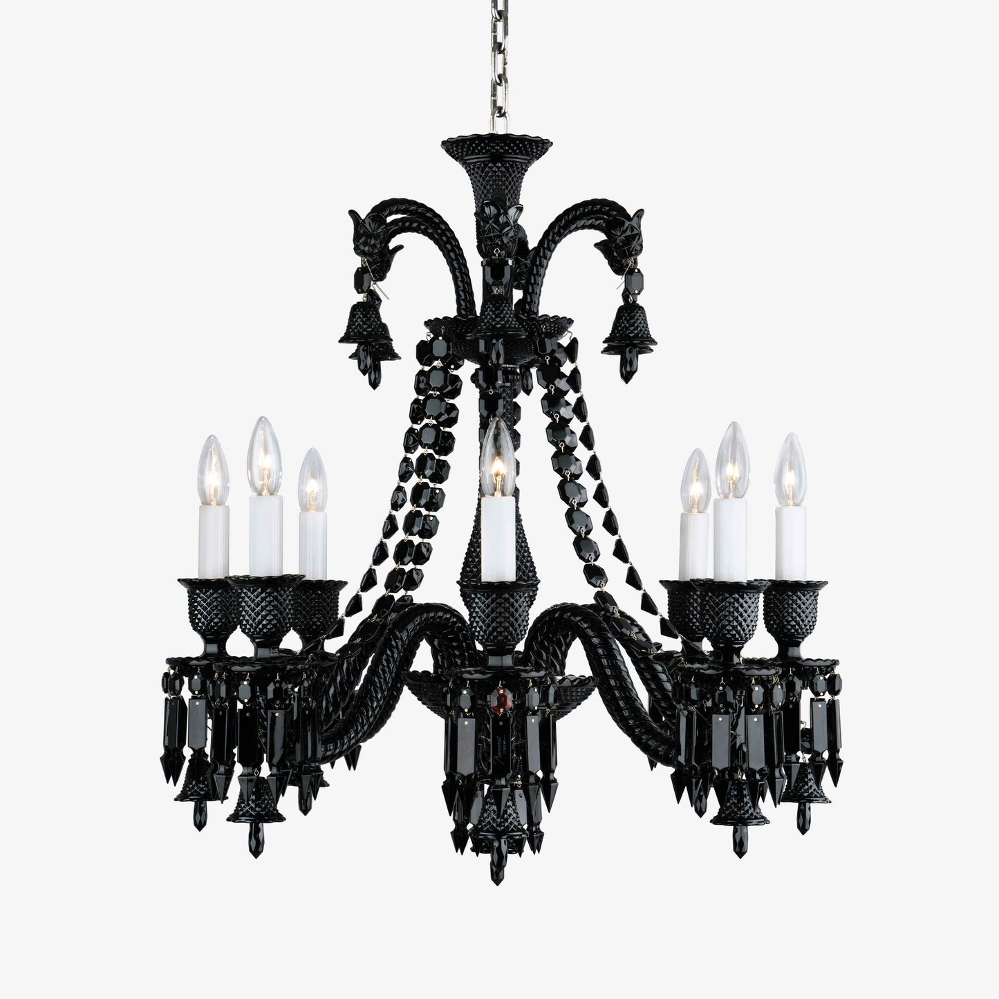 Baccarat Zénith Chandelier Black (8L)