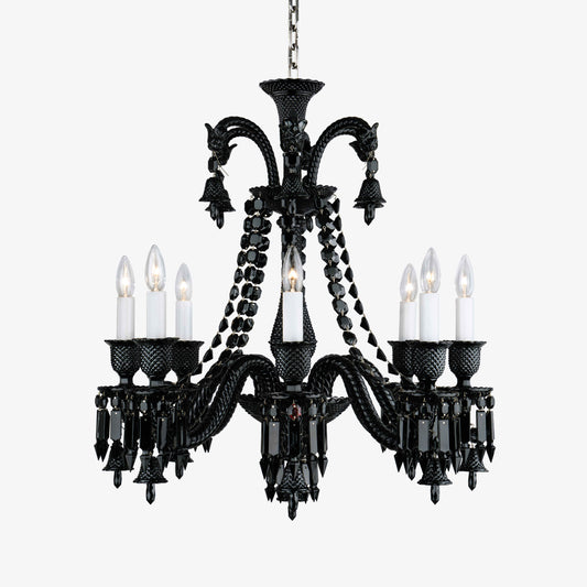 Buy Authentic Baccarat Baccarat Zénith Chandelier Black (8L) Lighting - FormFluent Sydney Australia