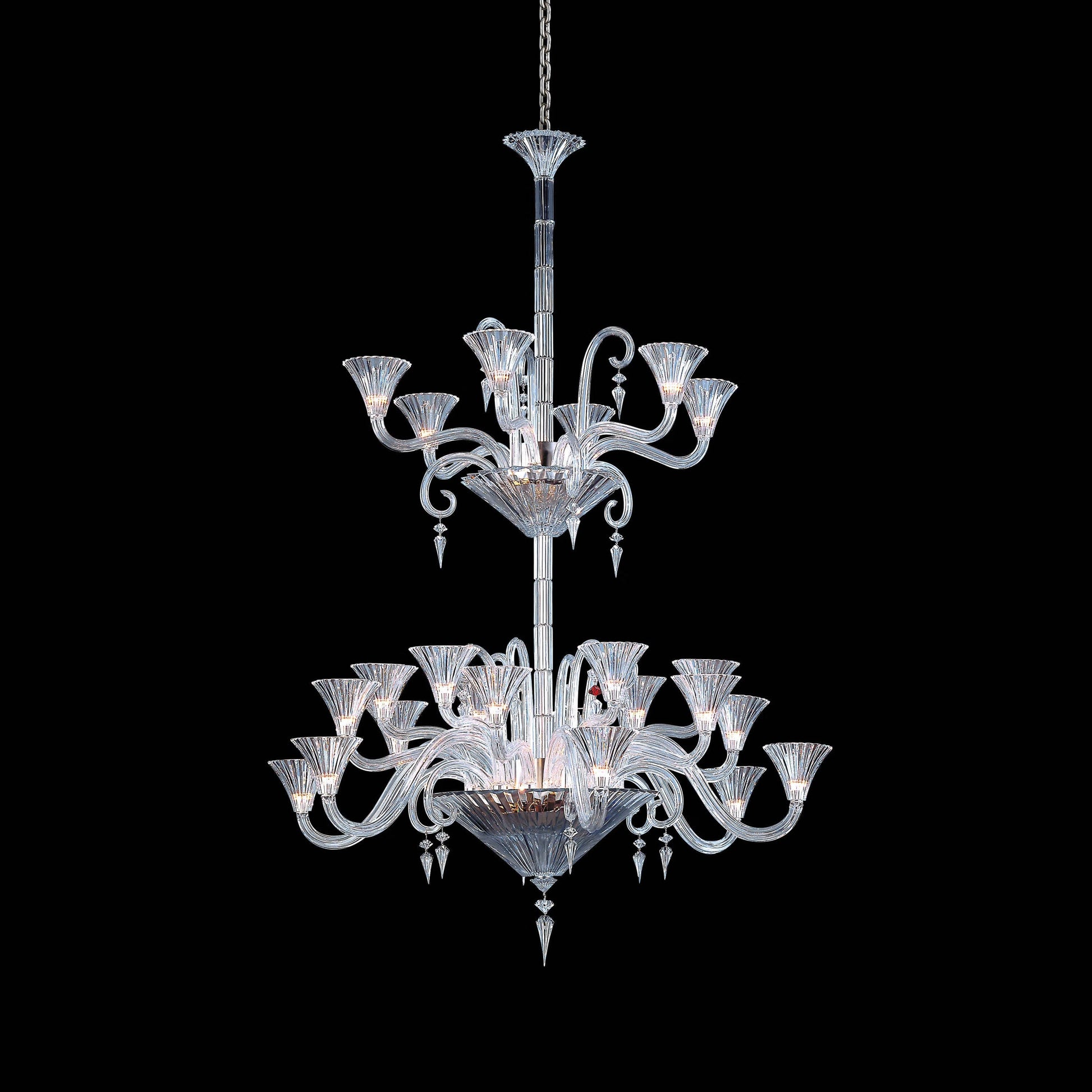 Buy Authentic Baccarat Baccarat Mille Nuits Chandelier (24L) Lighting - FormFluent Sydney Australia