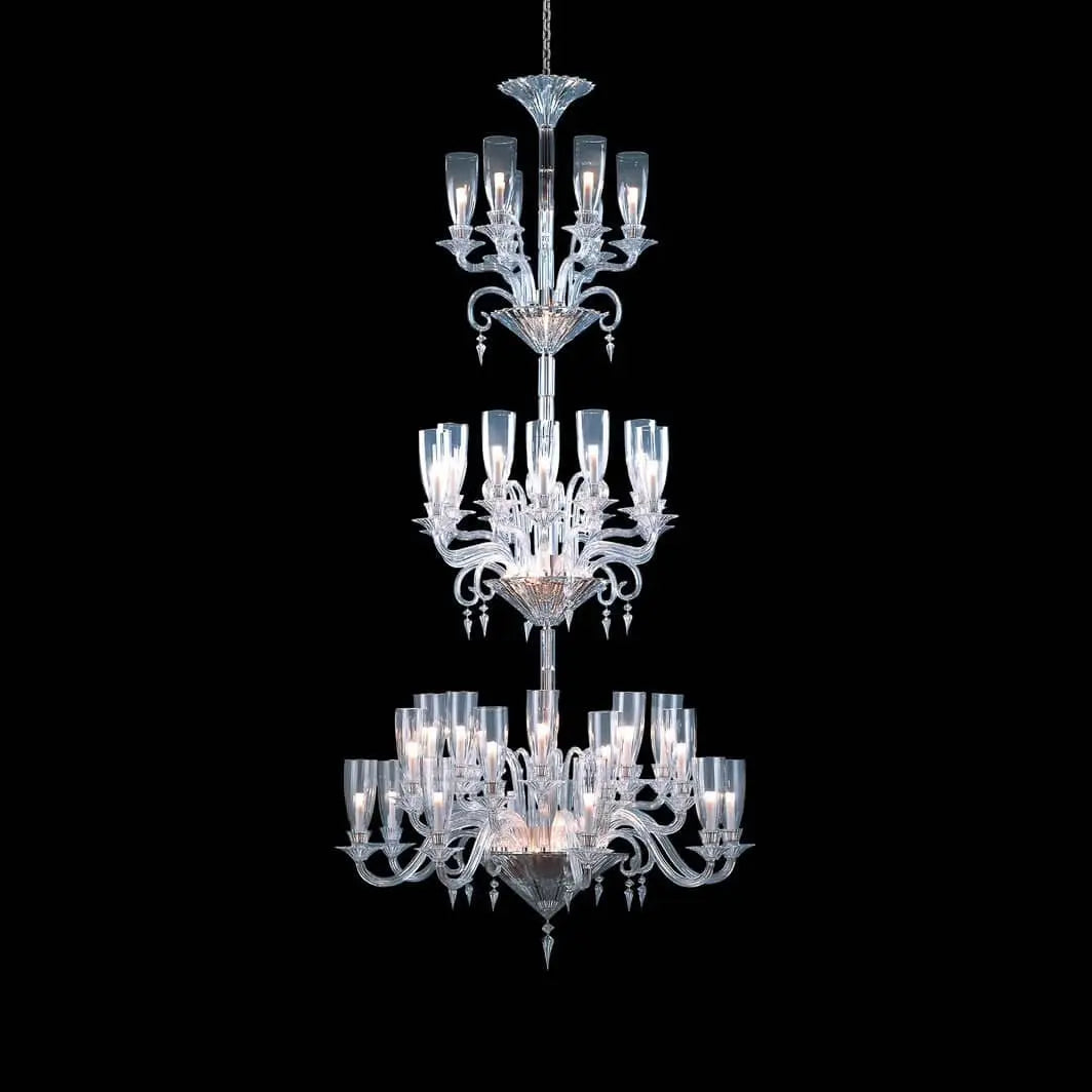 Baccarat Mille Nuits Chandelier Hurricane Shades (42L) Lighting by Baccarat at FormFluent Sydney, Australia