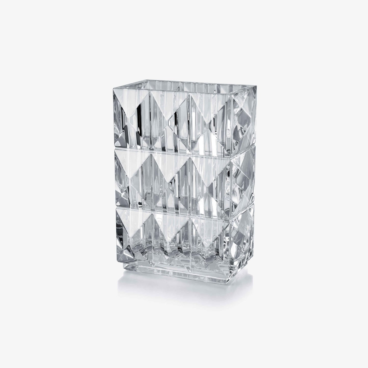 Buy Authentic Baccarat Baccarat Louxor Rectangular Vase Vase - FormFluent Sydney Australia