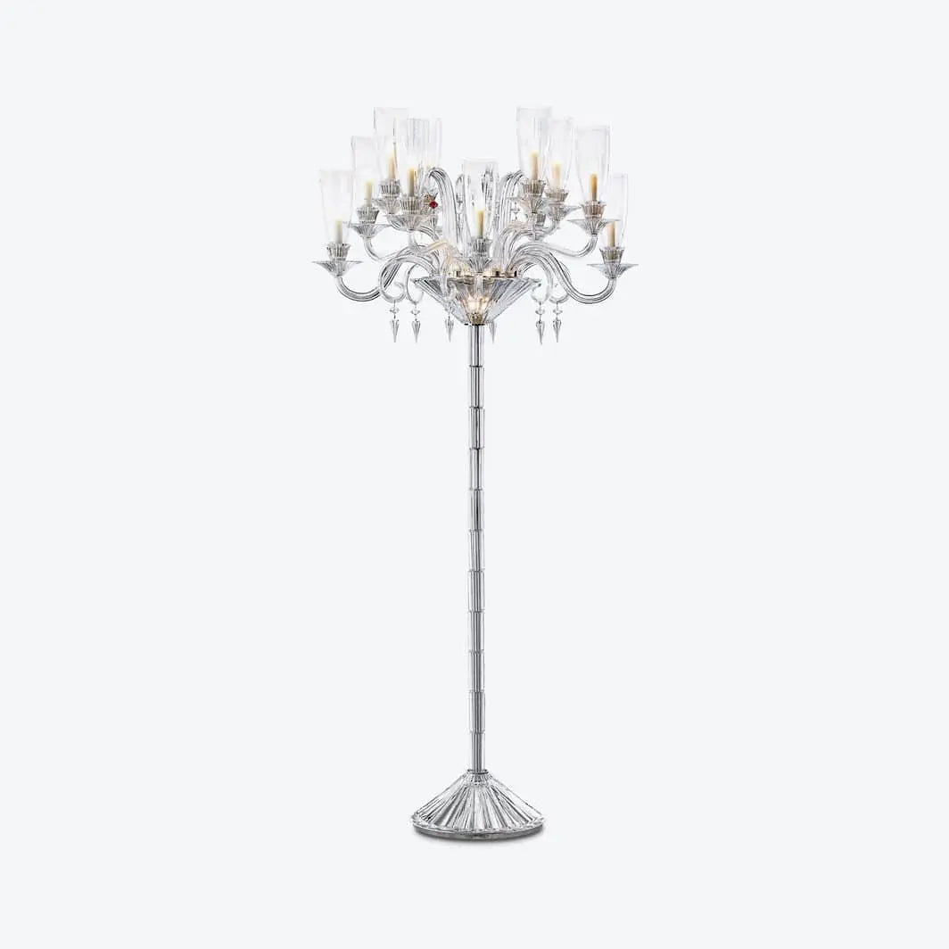 Baccarat Mille Nuits Candelabra Hurricane Shades (12L) 12 Lights Floor Lamp Lighting by Baccarat at FormFluent Sydney, Australia