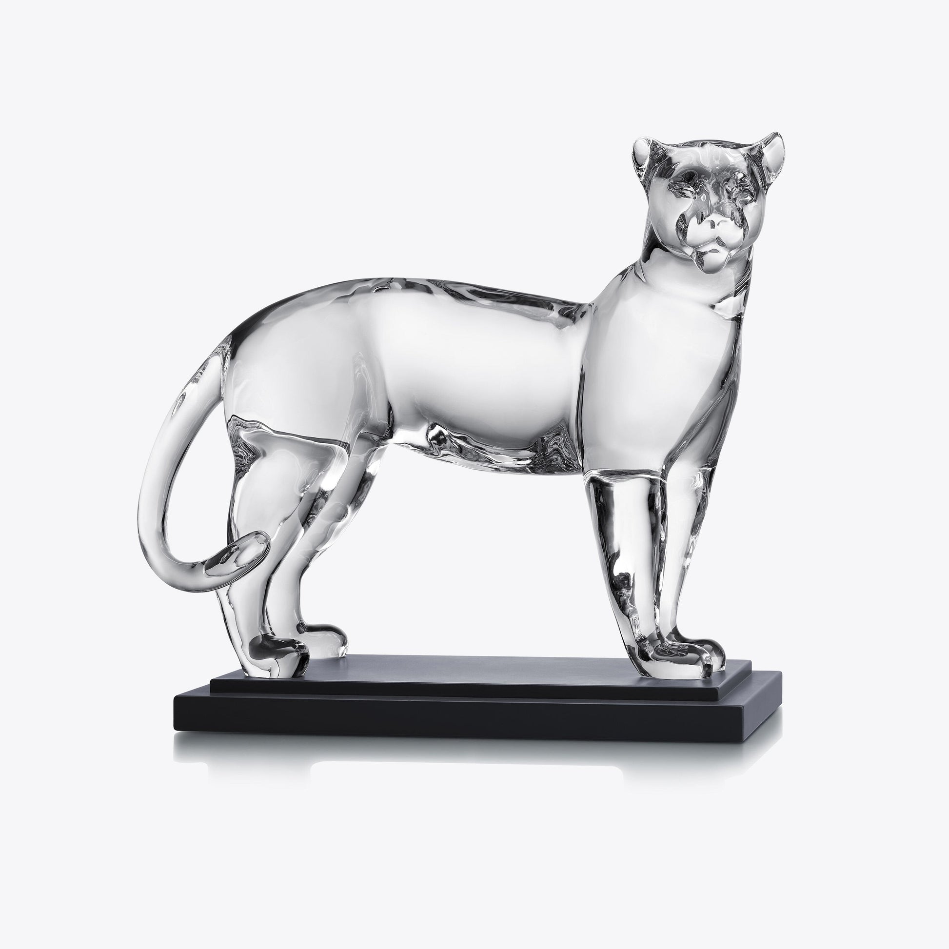 Buy Authentic Baccarat Baccarat Large Panther Sculpture Limited Edition Sculpture - FormFluent Sydney Australia