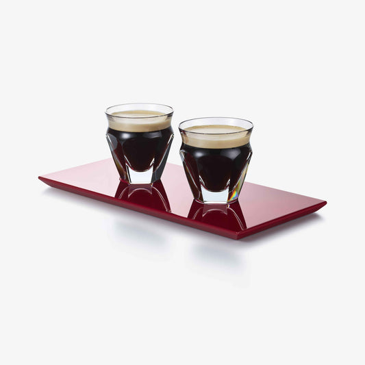 Baccarat Harcourt Coffee Set Coffee cup & saucer by Baccarat at FormFluent