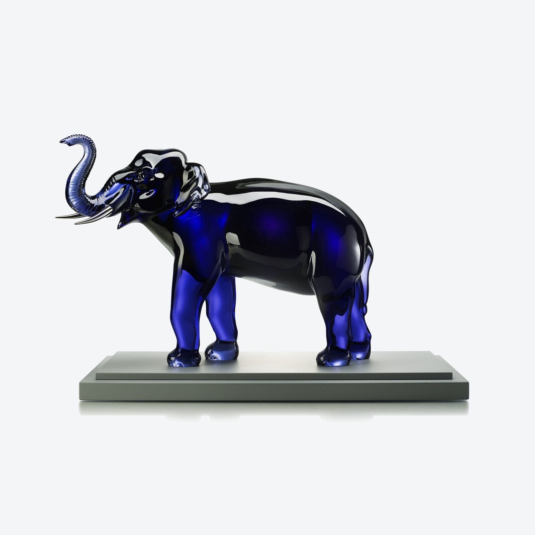 Buy Authentic Baccarat Baccarat Elephant Sculpture Limited Edition Sculpture - FormFluent Sydney Australia