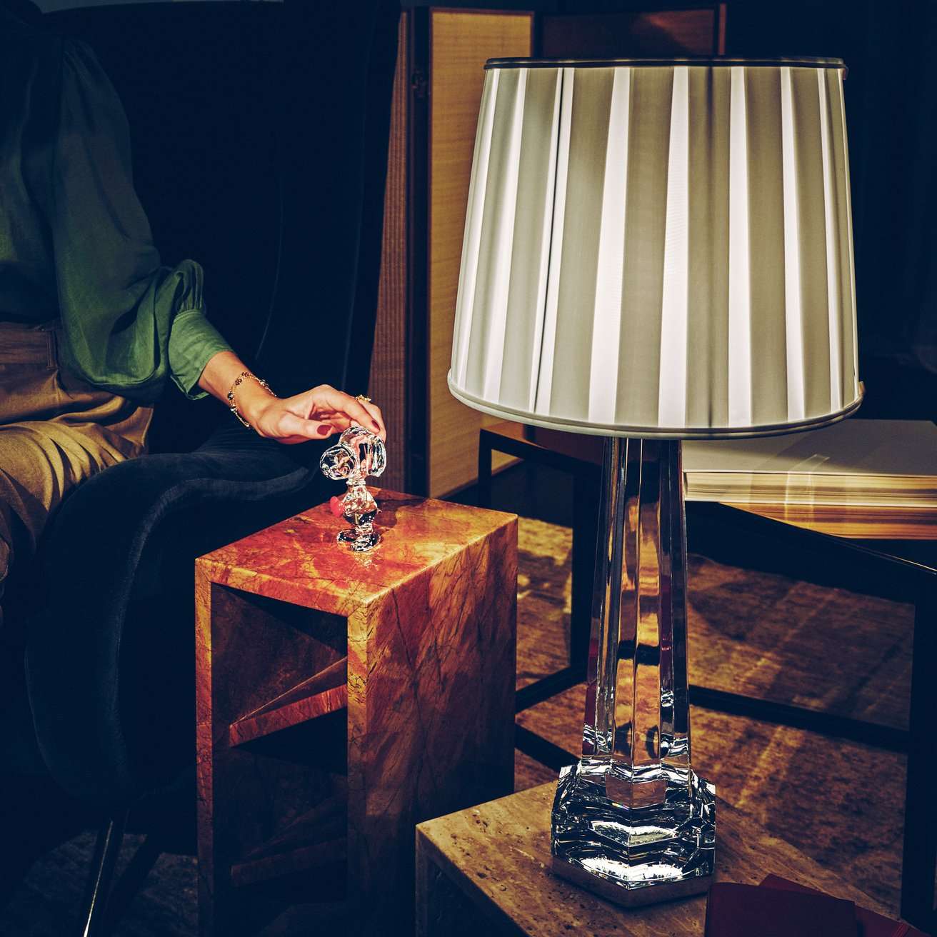 Baccarat Baccarat Krysta Table Lamp Lighting - FormFluent Sydney Australia