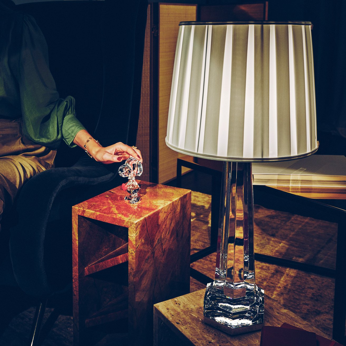 Baccarat Baccarat Krysta Table Lamp Lighting - FormFluent Sydney Australia